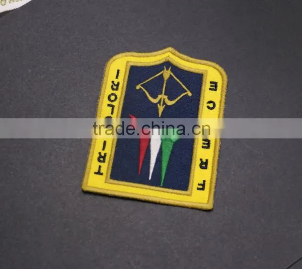Wholesale Cheap Fashion Embroidered Patches And Badges/Custom Embroidery Patch photo-6