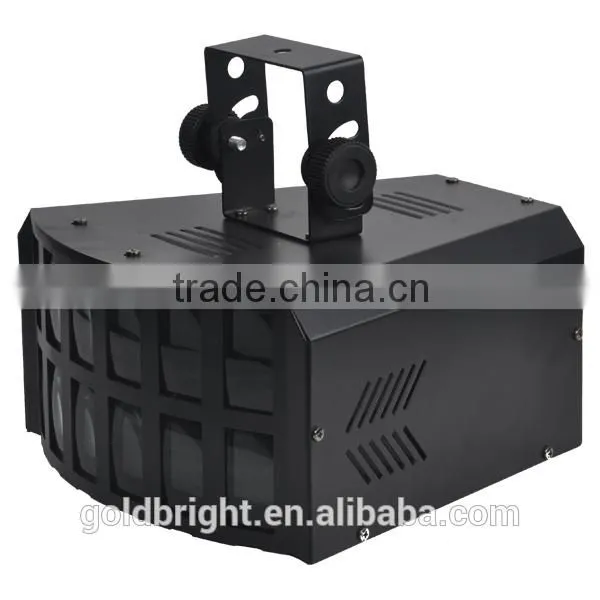 Sound Active Auto Dual Derby 4x3w RGBA LED Disco Stage Effects photo-4