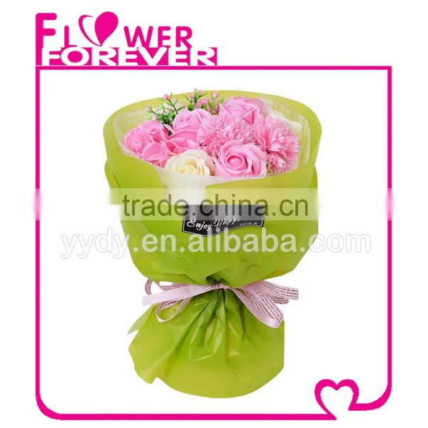 2016 New Mother Day Gift Soap Flower Bouquet photo-2