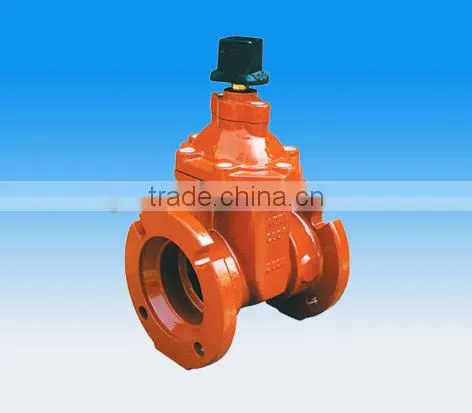Awwa c515 fire protection gate valve DN150