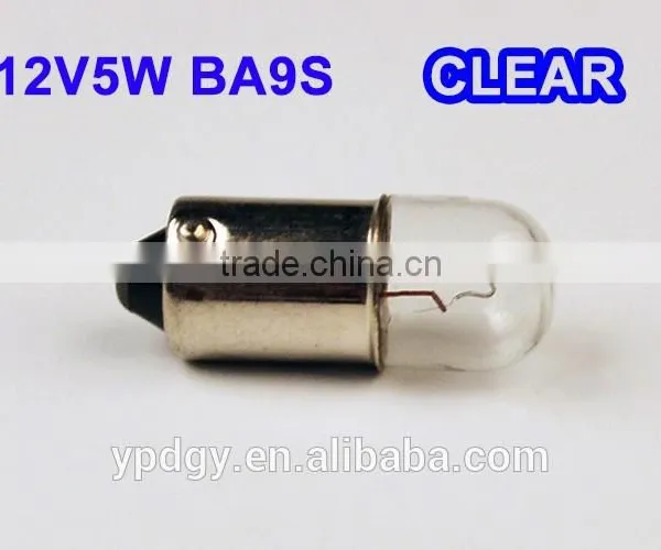 Miniature Bulbs BA9S T8.5 Bulb 12V 5W