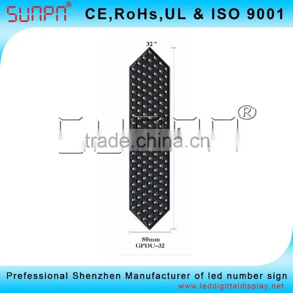 Japan 32inch Led Digit Segment Module Outdoor IP65 photo-6
