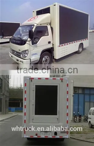 Hot Sale BJ5043XXC-B1type Brand New Futian 4x2 Led Advertising Trucks Mobile Led Vehicles photo-3