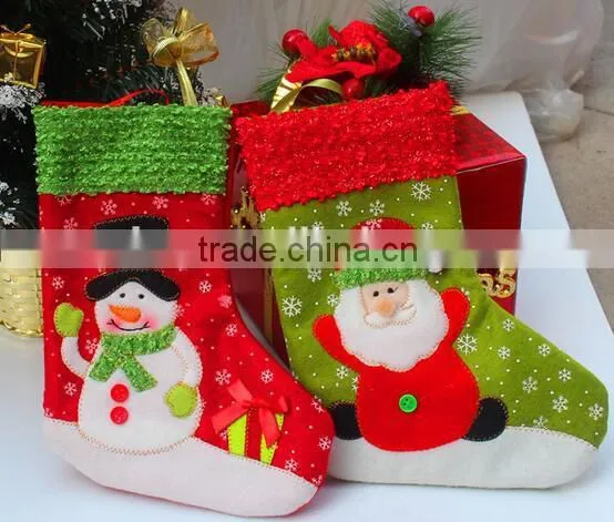 Big Size Christmas Stockings for Christams Gift,small Christmas Gift Socks of Xmas, Non Woven Fabricsocks photo-6