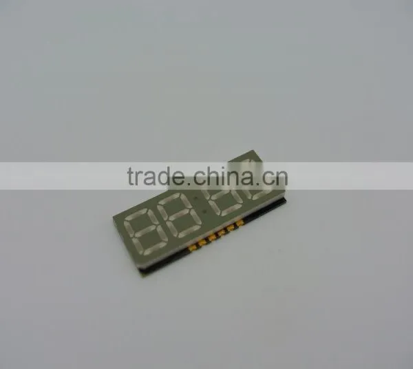 Yellow Emitting Color 0.51 Inch Four Digit SMD Display photo-3