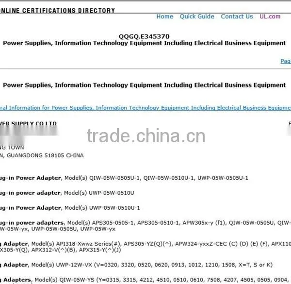 UL/cUL 5W 1.5A USB Power Supply(black Colour) photo-3