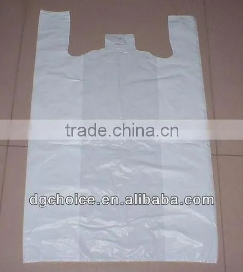 Custom Printed Wholesale Reusable Shopping Bags T-shirt Bag
