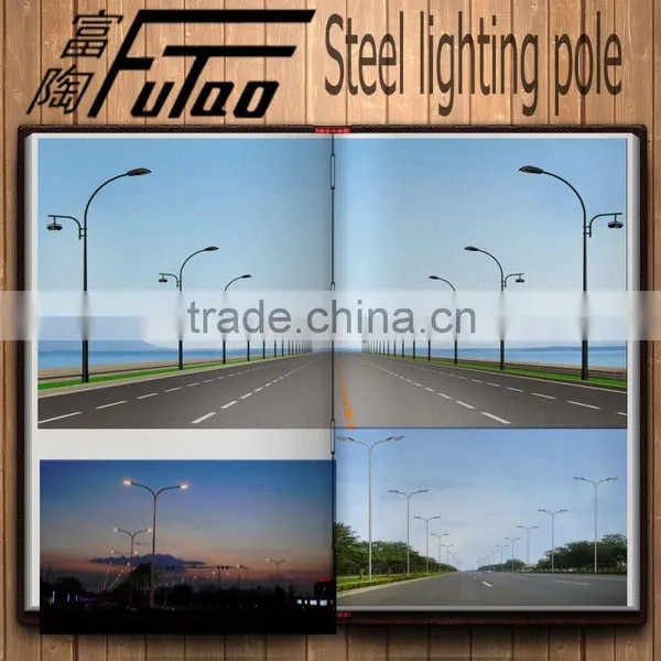 High Quality Galvanized Steel Highway Lamp Pole photo-5