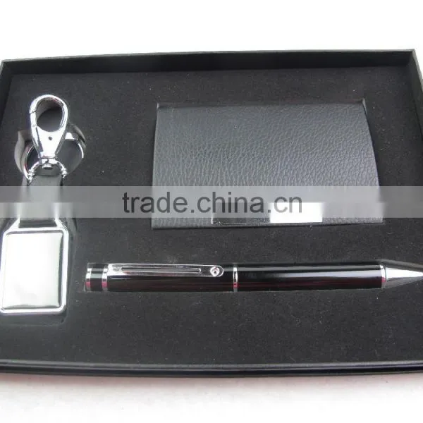 Gifts Card Case Keychain Metal Ball-point Pen Sets TS-p00413 photo-3