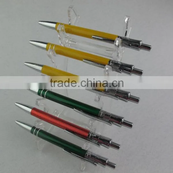 Handwritten Press Metal Ball Pen TS-p00397 photo-2