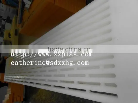 Extremely Smooth Surface Suction Box Cover in UHMW PE Board /suction Board/dewatering Elements photo-3