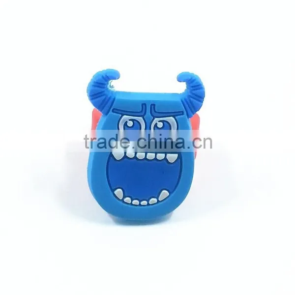 Promotional Soft Pvc Finger Rings/cute Rubber Rings/funny Cartoon Finger Rings photo-4