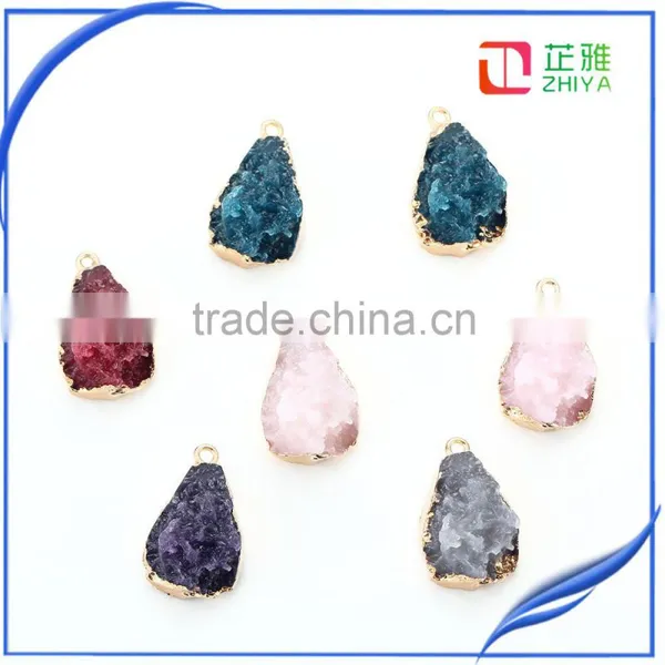 Cheap Resin Druzy Jewelry Druzy Connector Wholesale photo-5