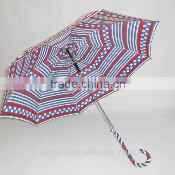 Slim Design Automatic Straight Shaft Fashion Umbrella Women photo-2