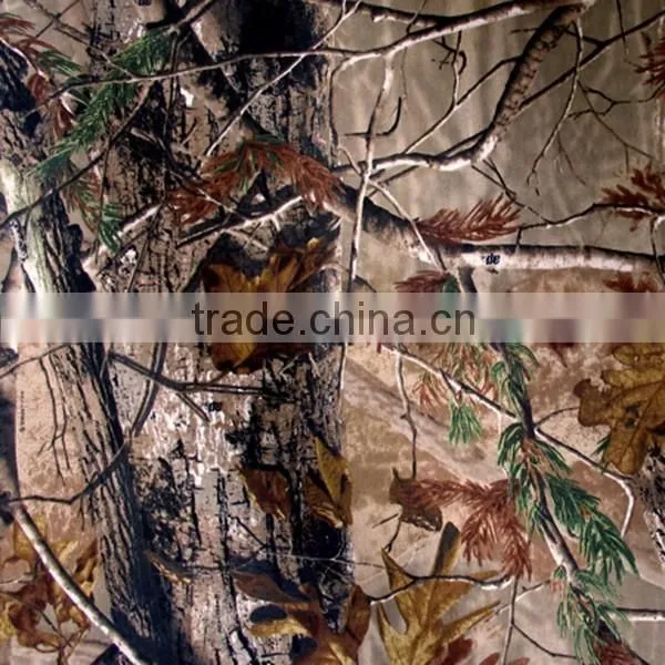 Realtree Camo, Fabric Camouflage Clothing 21s*21s 108*58, 65% Polyester 35% Cotton Twill Fabric, Camouflage Patterns