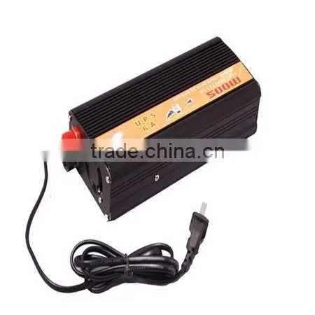500W Power Inverter UPS and Charger 6A photo-3