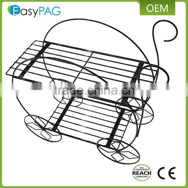 Outdoor Garden Metal Decorative Flower Pot Stand,Metal Flower Pot Holder photo-4