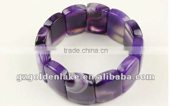 Agate Gemstone Bracelets