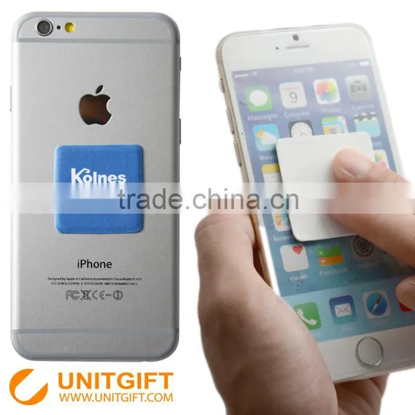 Uintgift Cooperation Brand Without Mould Fee Mobile Phone Microfiber Sticky Mobile Screen Cleaner photo-2