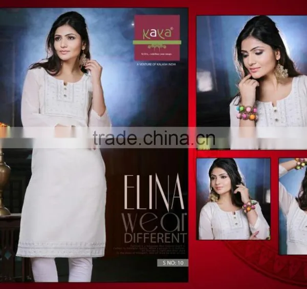 Designer Printed Kaya Kurtis photo-2