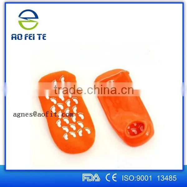 2016 Foot Spa Gel Moisturizing Socks, Exfoliating Foot Mask, Silicone Gel Socks photo-5