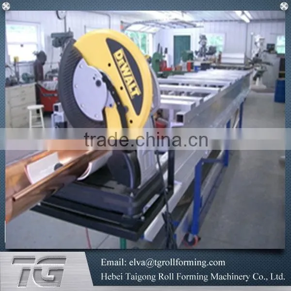 High Frequency Automatic Gutter Downspout Forming Machine photo-3