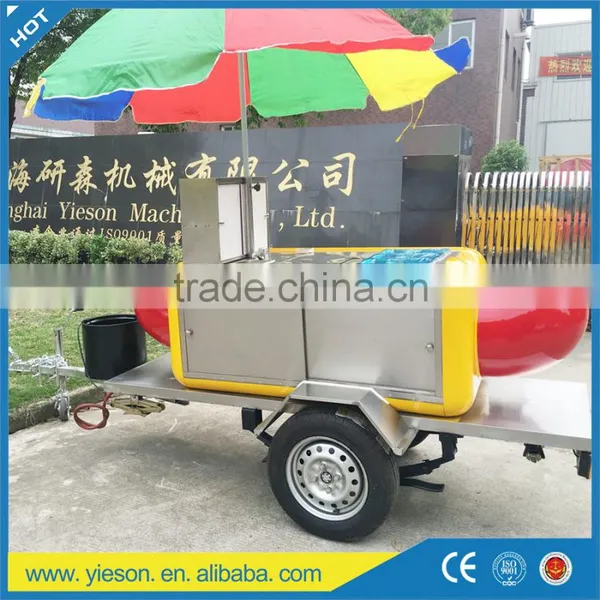 YS-RG220 New Design Hot Dog Pushing Carts/hand Push Cart photo-4