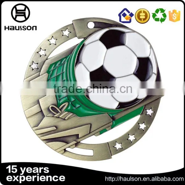 Ww2 Wholesale Custom Medals Five Stars 3d Hollow Out Diecast Soft Enamel Zinc Alloy Imitation Gold Plating Soccer Sports Medal