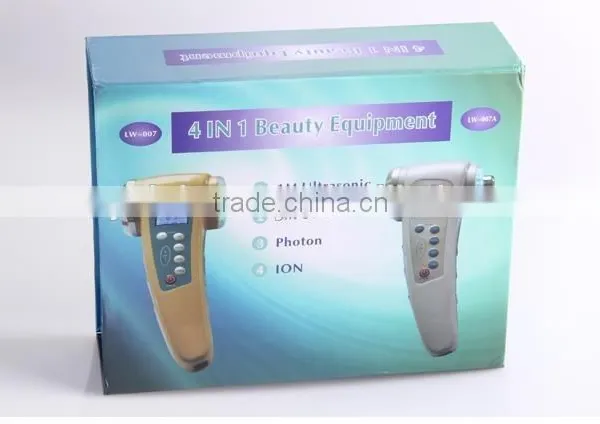 4 IN 1 Photon Ultrasonic Ionic Beauty Machine With Rechargeable photo-5