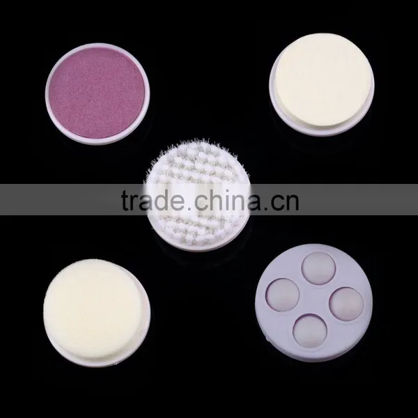5 In 1 Face Beauty Facial Massager With Cleaning Wash Brush photo-3