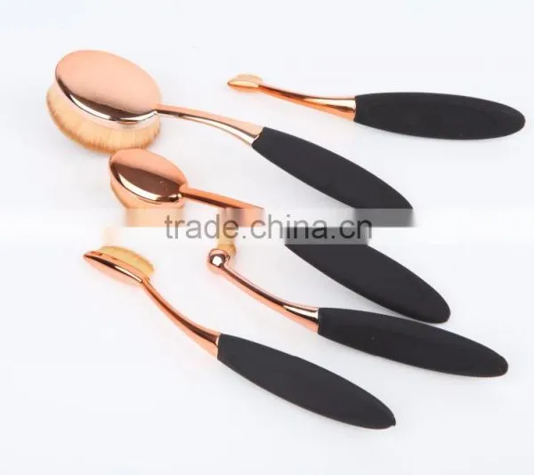 Oval Make Up Brush Set 5pcs photo-4