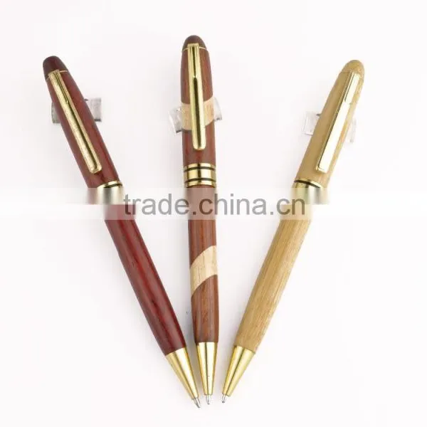 Hot Sales Pen Set Wooden Ball Point Pen With Metal Part Set Packing in Wooden Box for Promotional
