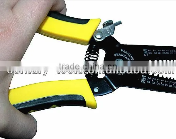 Carbon Alloy Wire Stripper Plier Perforating Hand Tools photo-4