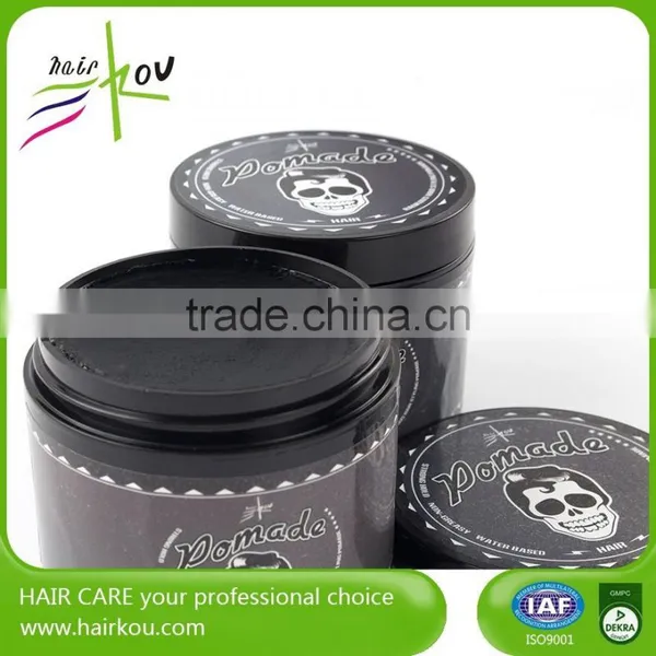 Gloss Finish Firm Hold Styling Mud Edge Controll Pomade Gel Wax for Nature Hair photo-3