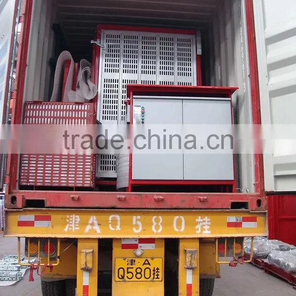 1t-3t Single Cage/Double Cage Construction Hoist SC100;SC120;SC200;SC300;SC100*100;SC200*200;SC300*300 photo-6