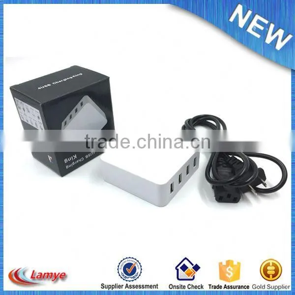 Wall Multi Usb Charger , Retractable Socket Outlet for Phone photo-3