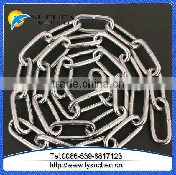 Hot Galvanized Steel Link Chain Medium Welded Link Chain photo-2