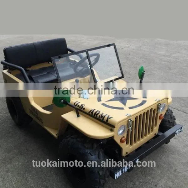 Kids Seat on Mini Jeep for Outdoor Drive/park Drive Mini Jeep (TKG110-Z) photo-6