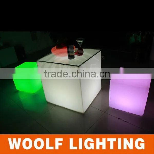 30CM RGB Color Change Party Led Cube Chair Lighting photo-2