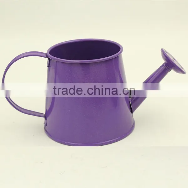 China Nanning in Bulk Colorful Small Indoor Unique Teapot Shape Kids Decorative Metal Watering Cans for Sale photo-6
