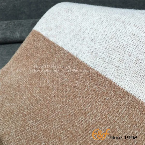 Australian Wool Jacquard Tassels Design Knitting Blanket photo-4