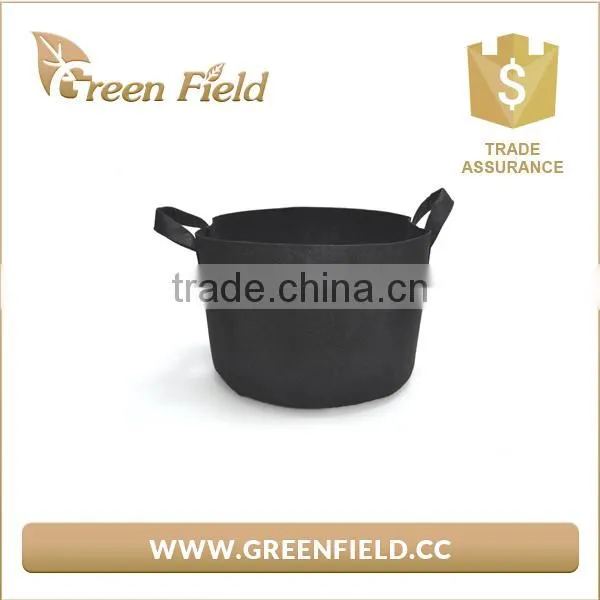 High Quality Black Breathable Felt Fabric Grow Bags photo-4