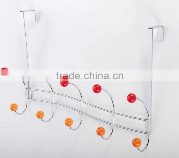 New Over The Door 10 Hook Rack, Hook Coat Rack, Closet Door Rack photo-2