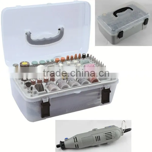 163pcs 135W Portable Hobby Rotary Tools Kit Accessory With Flex Shaft Handheld Grinding Electric Mini Grinder Set photo-5