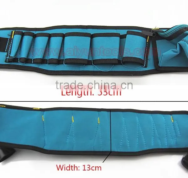 53x13cm Durable Tool Bag Waterproof Blue Canvas Waist Multifunctional Electrical Tools Oxford Bag photo-5