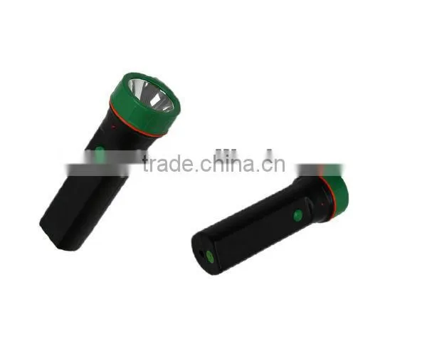 Home Use LED Rechargeable Flashlight, Electric Cree Flashlight, Electric Plastic Led Flashlight photo-2