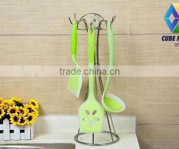 Girls Cooking Sets Silicone Kitchen Utensil Set,chinese Cooking Tools for Non-stick Pan photo-3