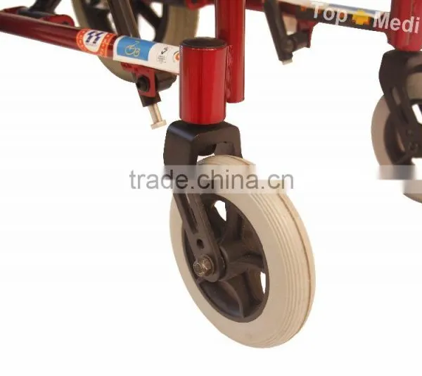 Topmedi Handicapped Aluminum CP Children Wheelchair photo-5