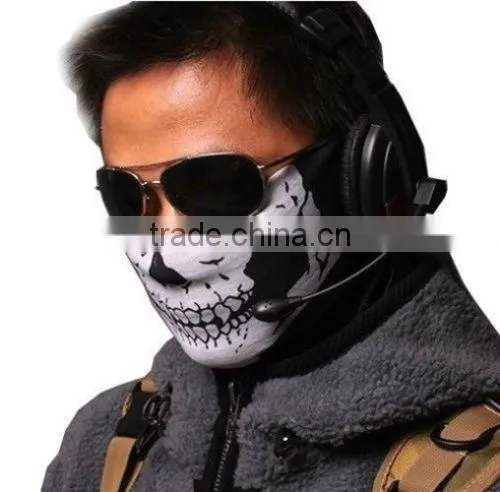 Biker Balaclava Call of Duty Costume Game BOS Skeleton Ghost Skull Face Mask photo-3