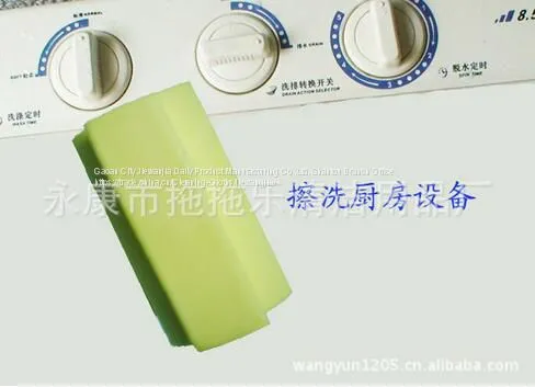  Stripy PVA Square Sponge With Handle Easy Cleaning photo-3